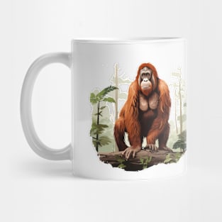 Orangutan Monkey Mug